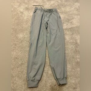 Women’s Lululemon Light Gray Drawstring Jogger Pants